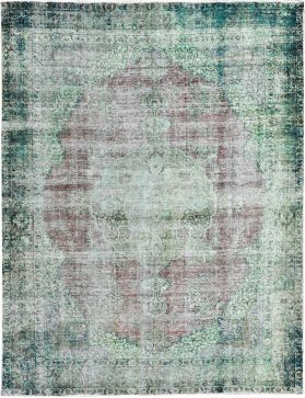 Tappeto vintage persiano  verde <br/>380 x 290 cm