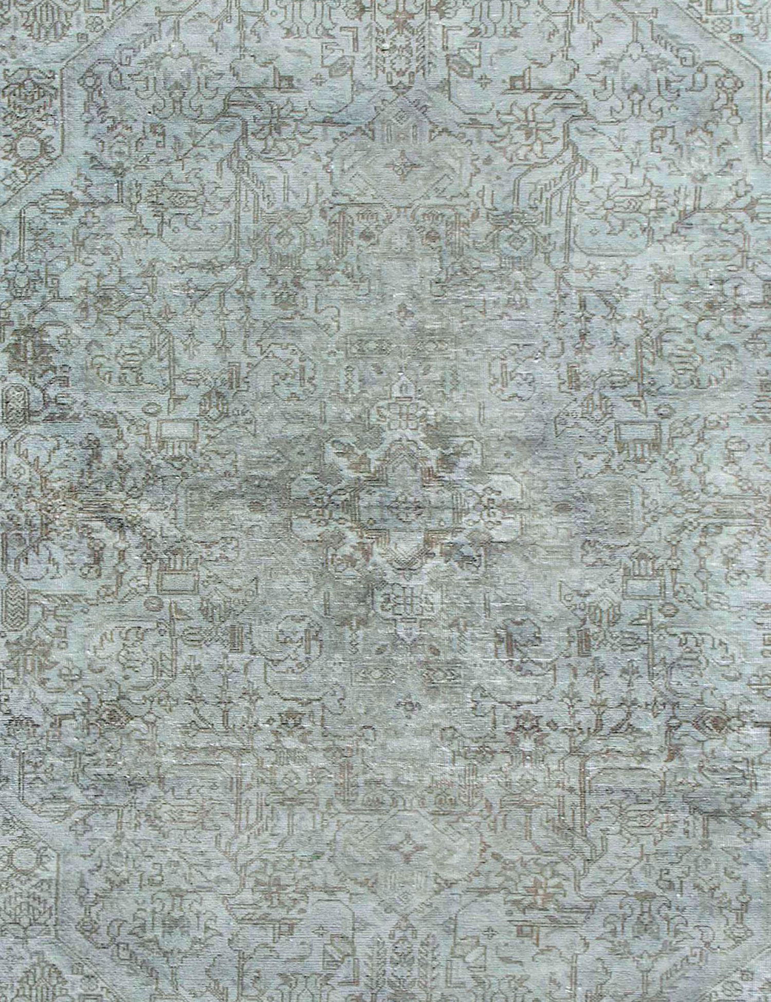 Persischer Vintage Teppich  grün <br/>285 x 190 cm