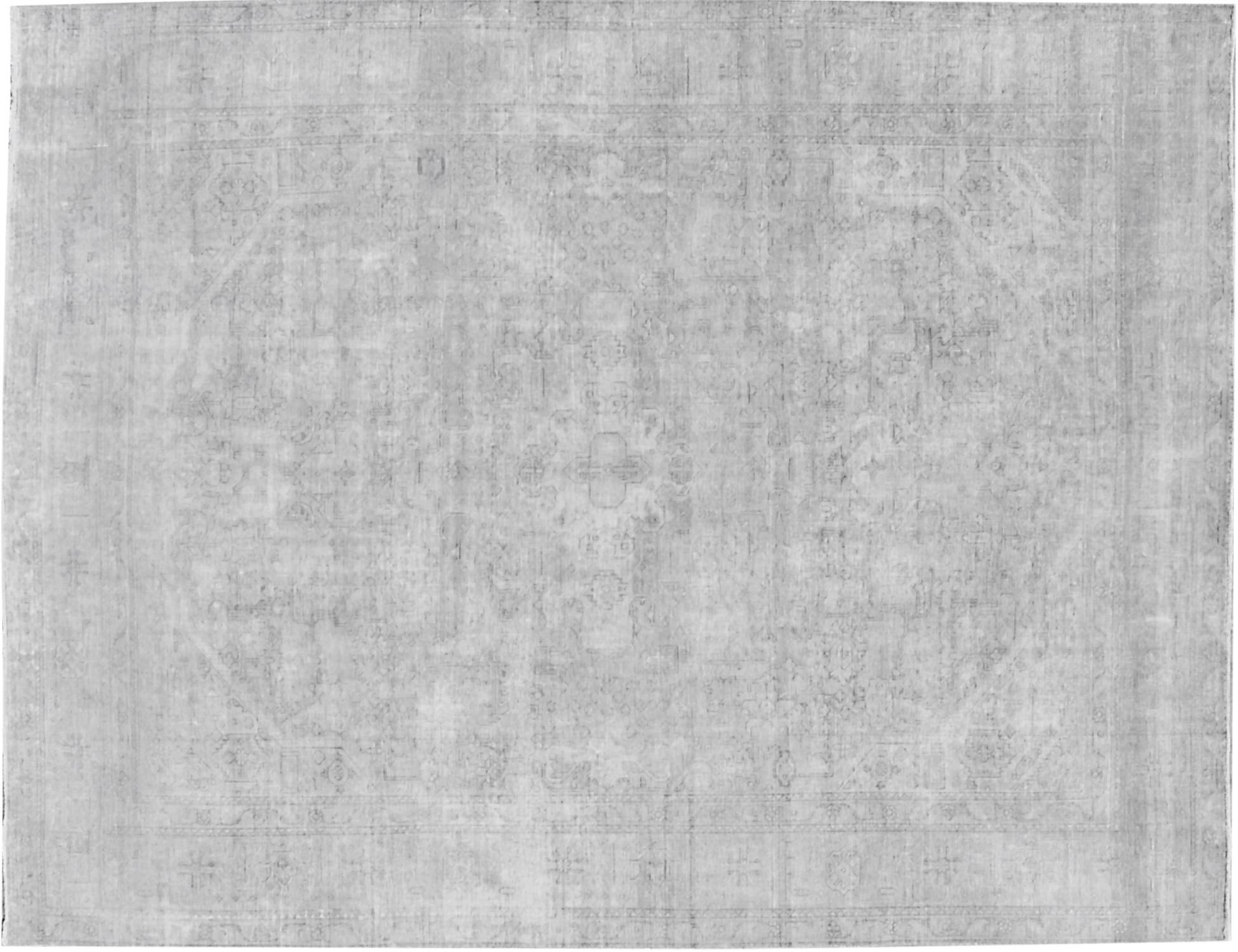 Persischer Vintage Teppich  grau <br/>330 x 240 cm