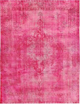 Tappeto vintage persiano 383 x 290 rosa