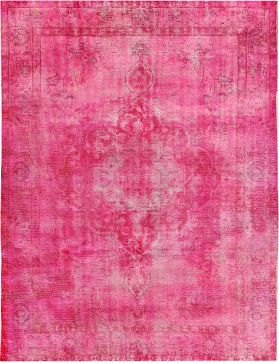 Tappeto vintage persiano  rosa <br/>383 x 290 cm