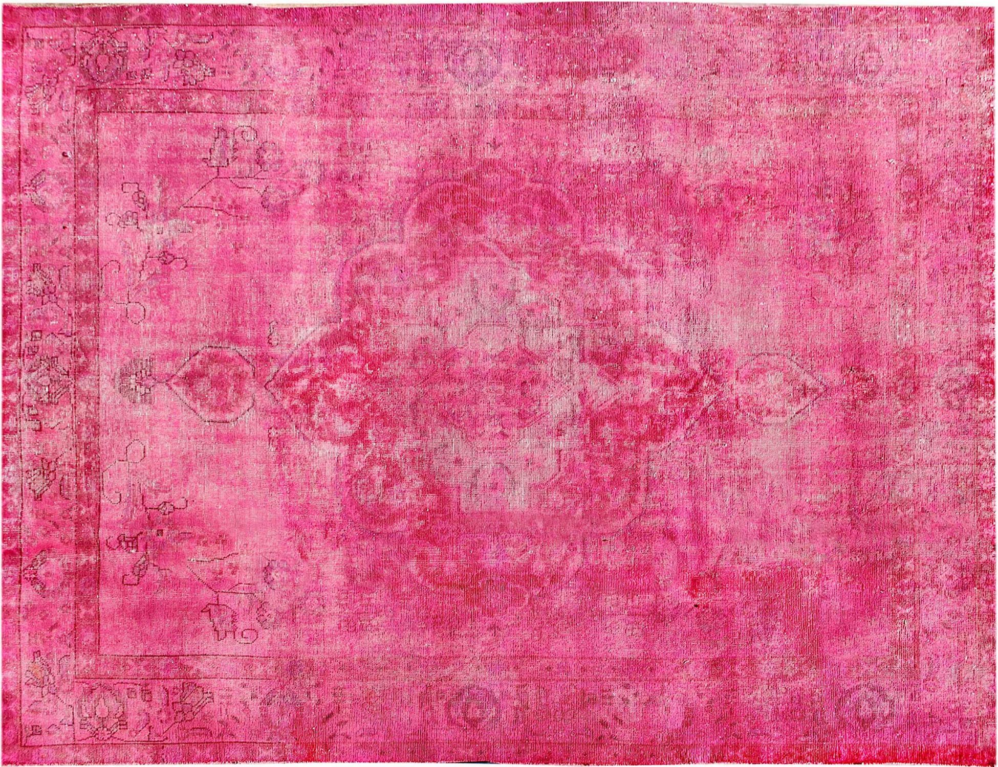 Tapis Persan vintage  rose <br/>383 x 290 cm