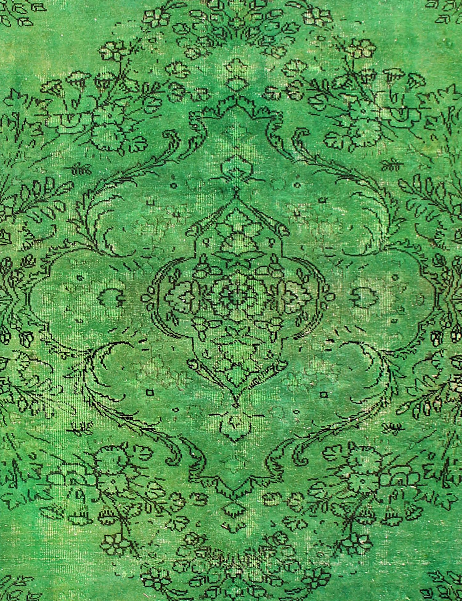 Persischer Vintage Teppich  grün <br/>310 x 210 cm