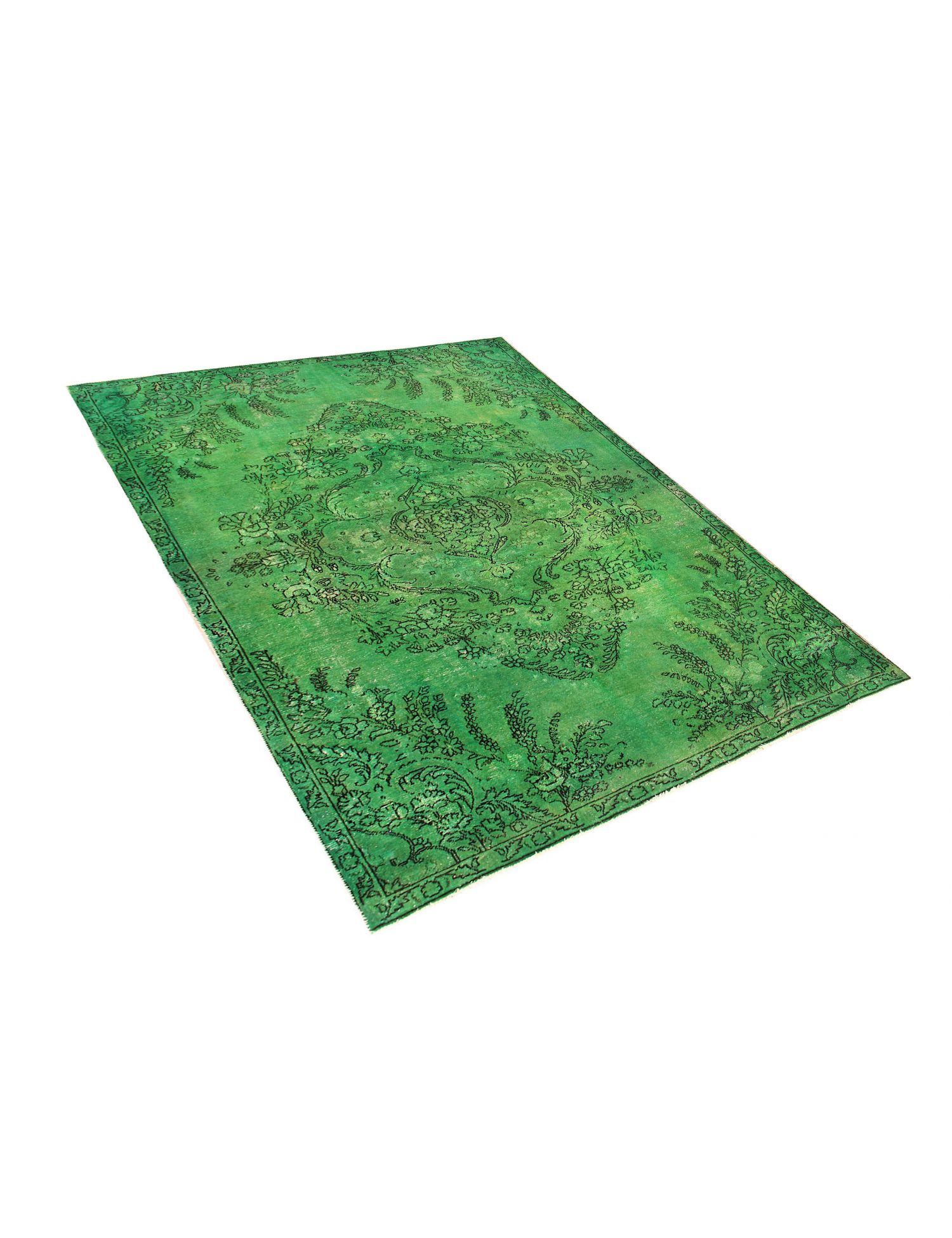 Persisk Vintagetæppe  grøn <br/>310 x 210 cm
