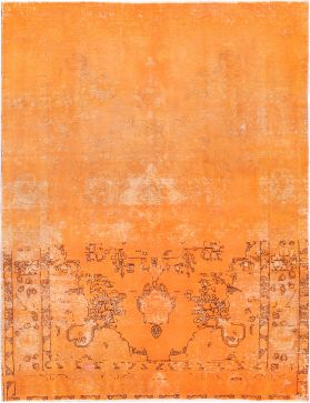 Tapis Persan vintage 280 x 194 orange