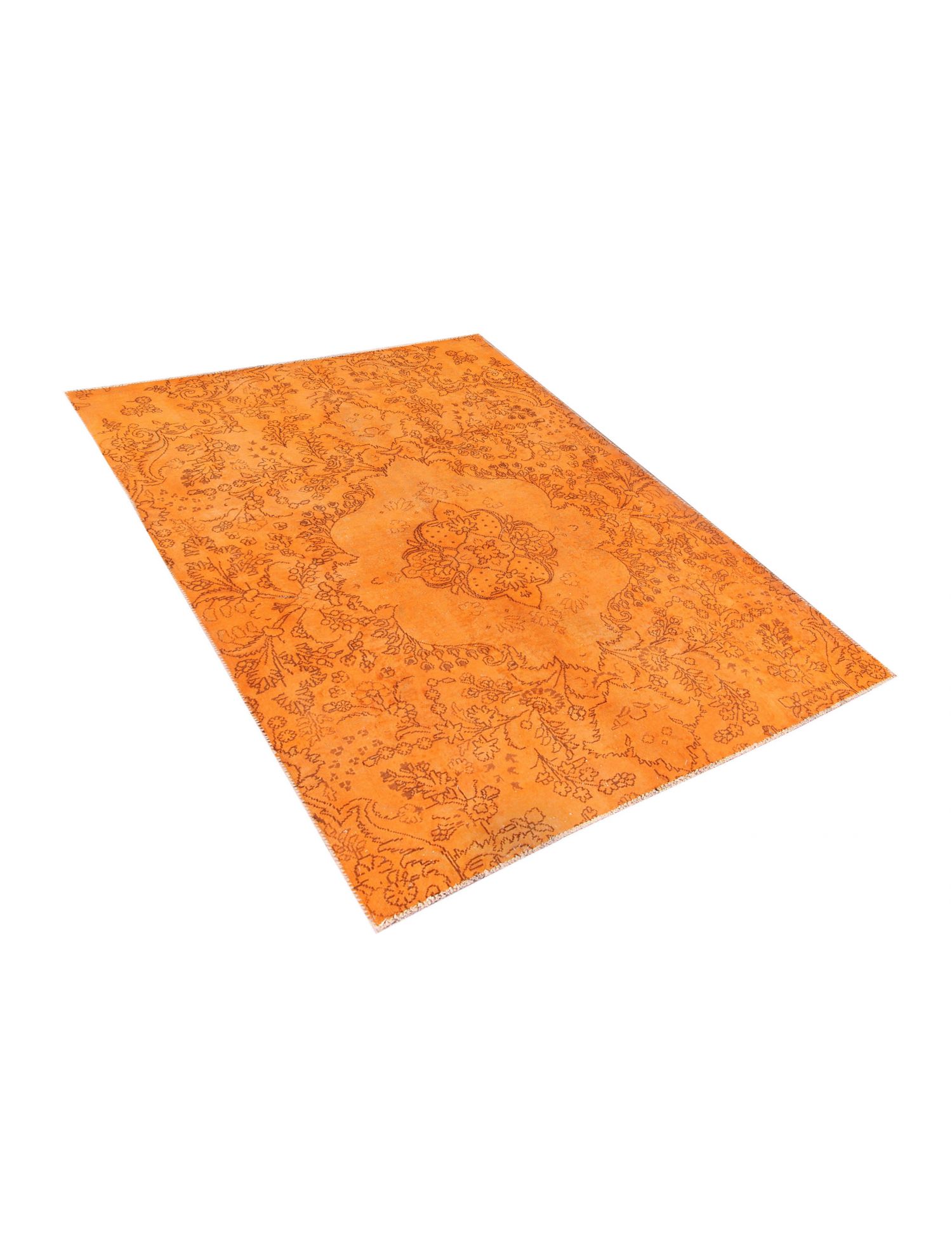 Tappeto vintage persiano  arancione <br/>188 x 130 cm