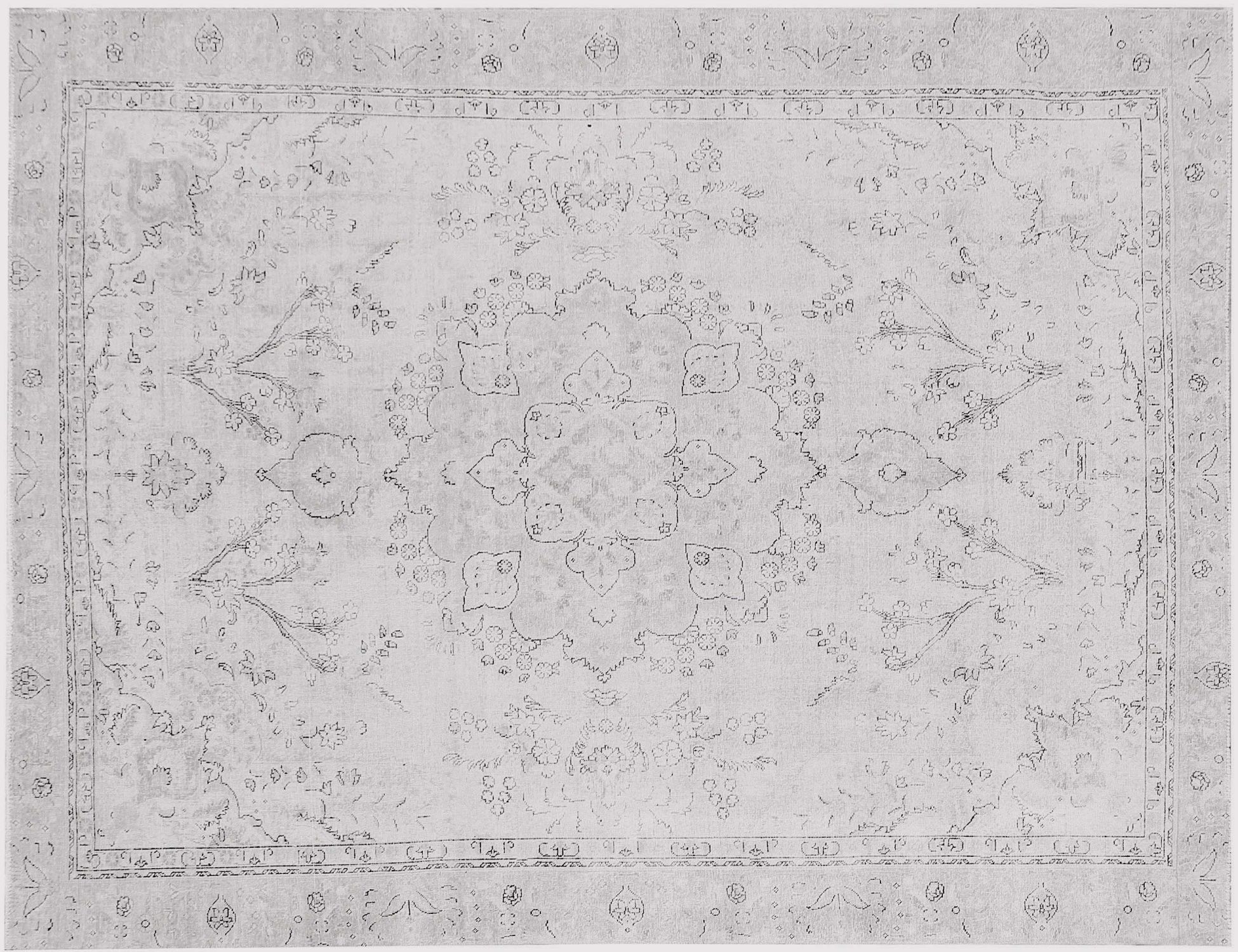Persialaiset vintage matot  beige <br/>364 x 273 cm