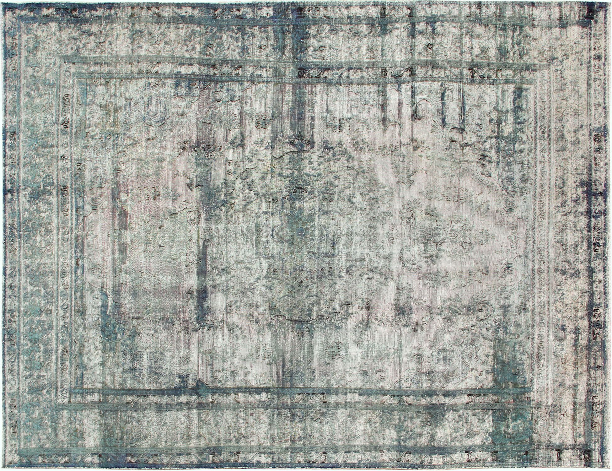 Persischer Vintage Teppich  grün <br/>380 x 274 cm