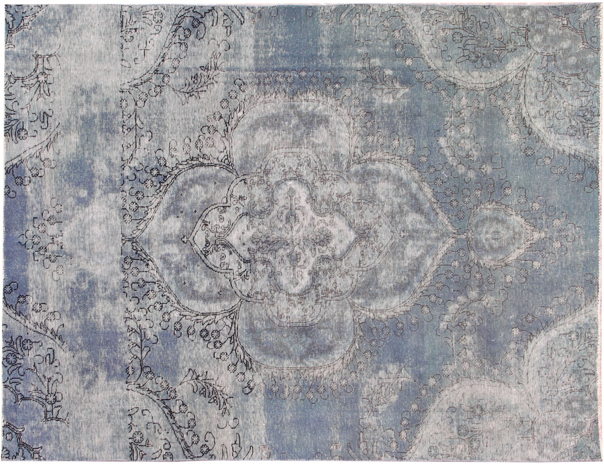 Persischer Vintage Teppich  blau <br/>288 x 198 cm