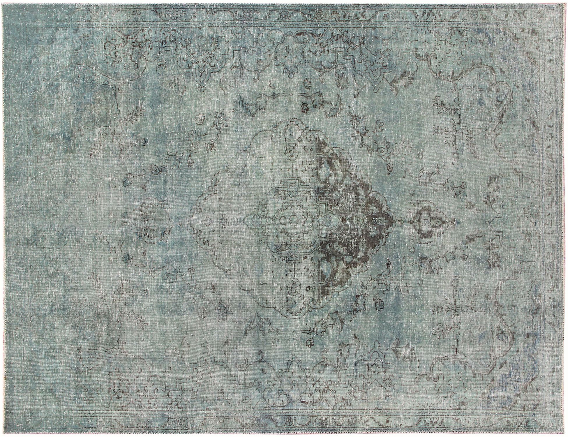 Tappeto vintage persiano  verde <br/>310 x 221 cm