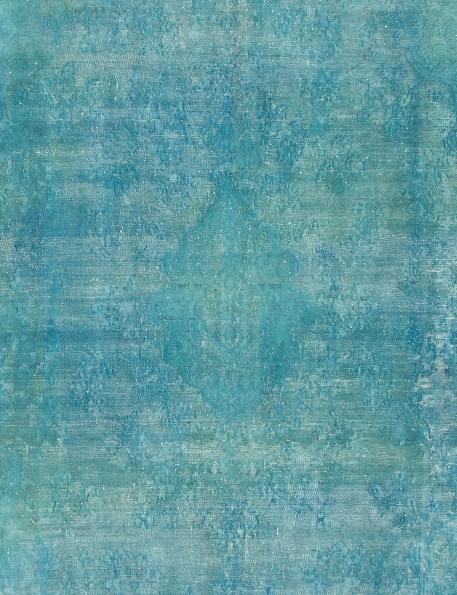 Tapis Persan vintage  turquoise <br/>298 x 211 cm
