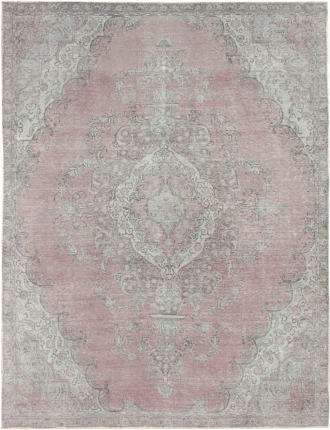 Vert Persan Tapis Persan vintage 302 x 212 cm