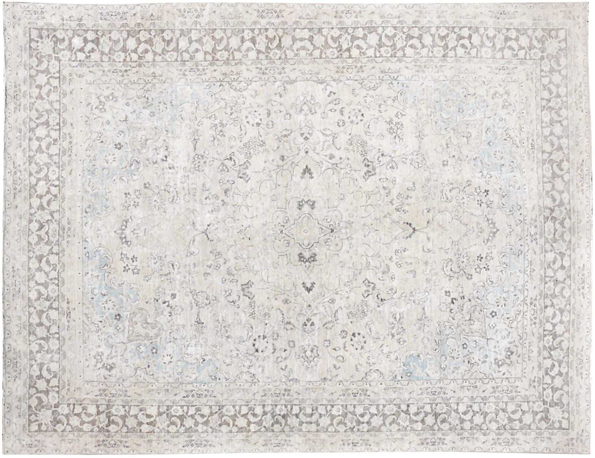 Persischer Vintage Teppich  beige <br/>380 x 290 cm