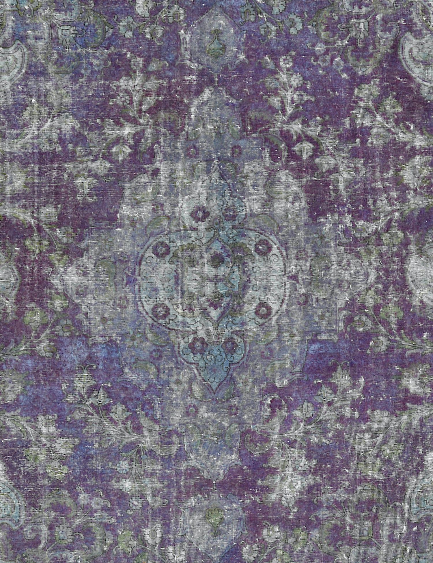 Tappeto vintage persiano  viola <br/>296 x 210 cm