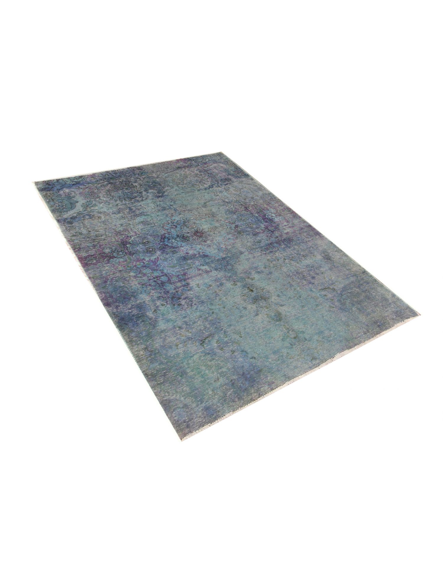 Persischer Vintage Teppich  türkis <br/>190 x 135 cm