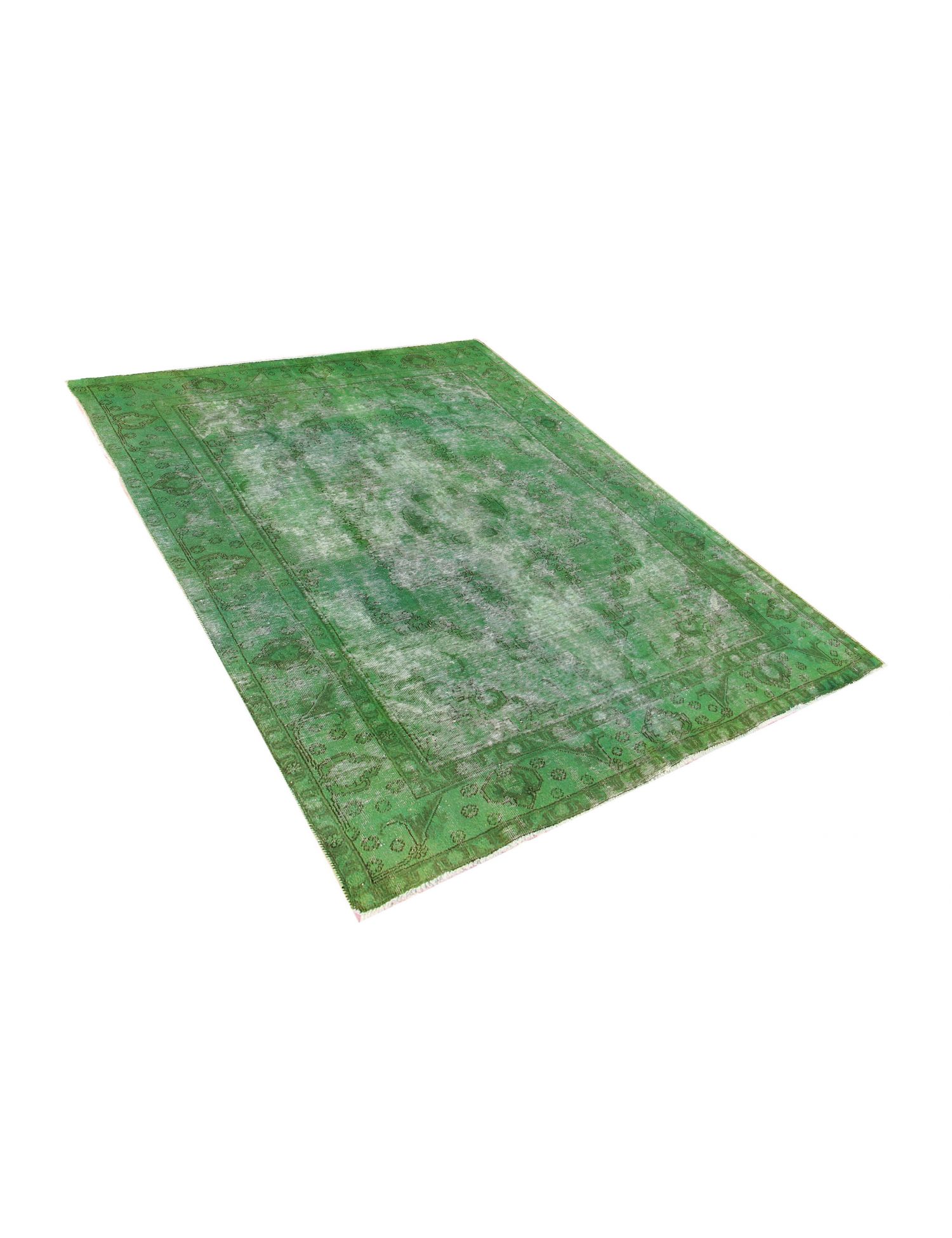 Persischer Vintage Teppich  grün <br/>287 x 208 cm