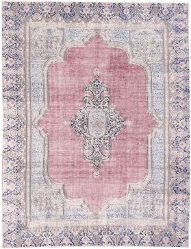 Tappeto vintage persiano 398 x 270 blu