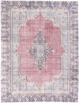 Tapis Persan vintage 398 x 270 bleu