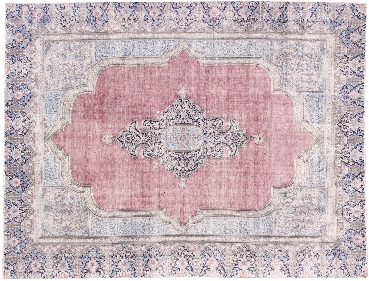 Bleu Persan Tapis Persan vintage 398 x 270 cm