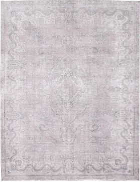 Persischer Vintage Teppich 310 x 227 grau