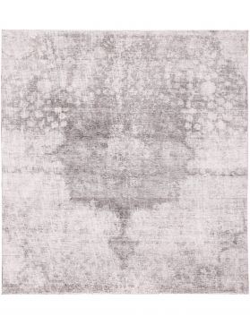 Persischer Vintage Teppich 260 x 215 grau