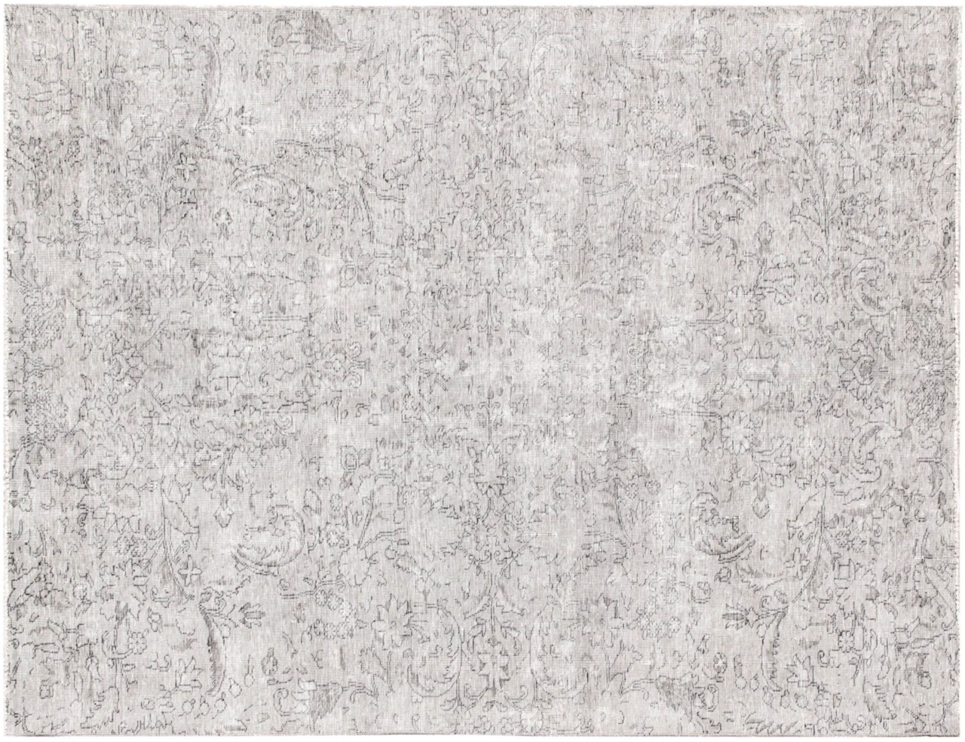 Persischer Vintage Teppich  grau <br/>296 x 192 cm