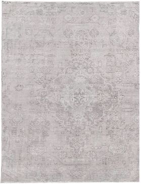 Alfombra persa vintage 280 x 170 gris