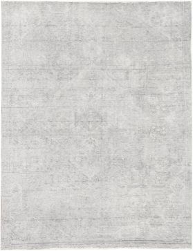 Alfombra persa vintage 226 x 154 gris