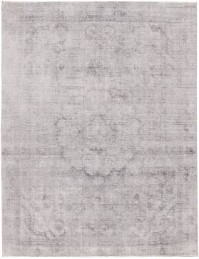 Persischer Vintage Teppich 352 x 284 grau