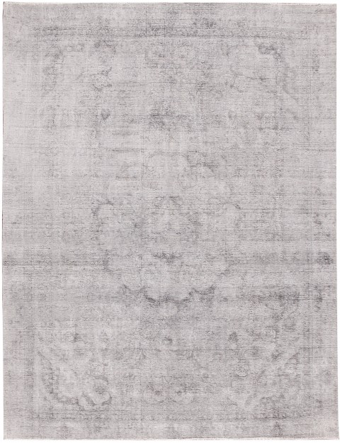 Grau Persien Persischer Vintage Teppich 352 x 284 cm