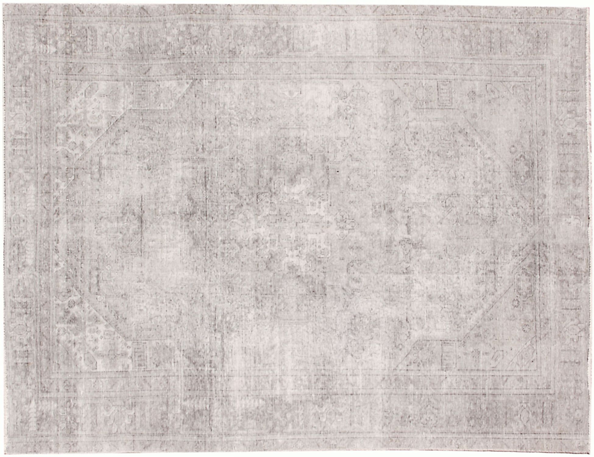 Tappeto vintage persiano  grigo <br/>272 x 194 cm
