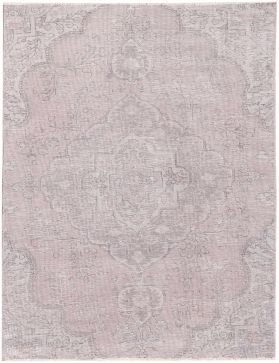 Persian vintage carpet 216 x 133 grey