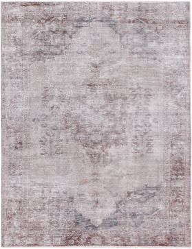 Persisk vintagetæppe 265 x 145 grå