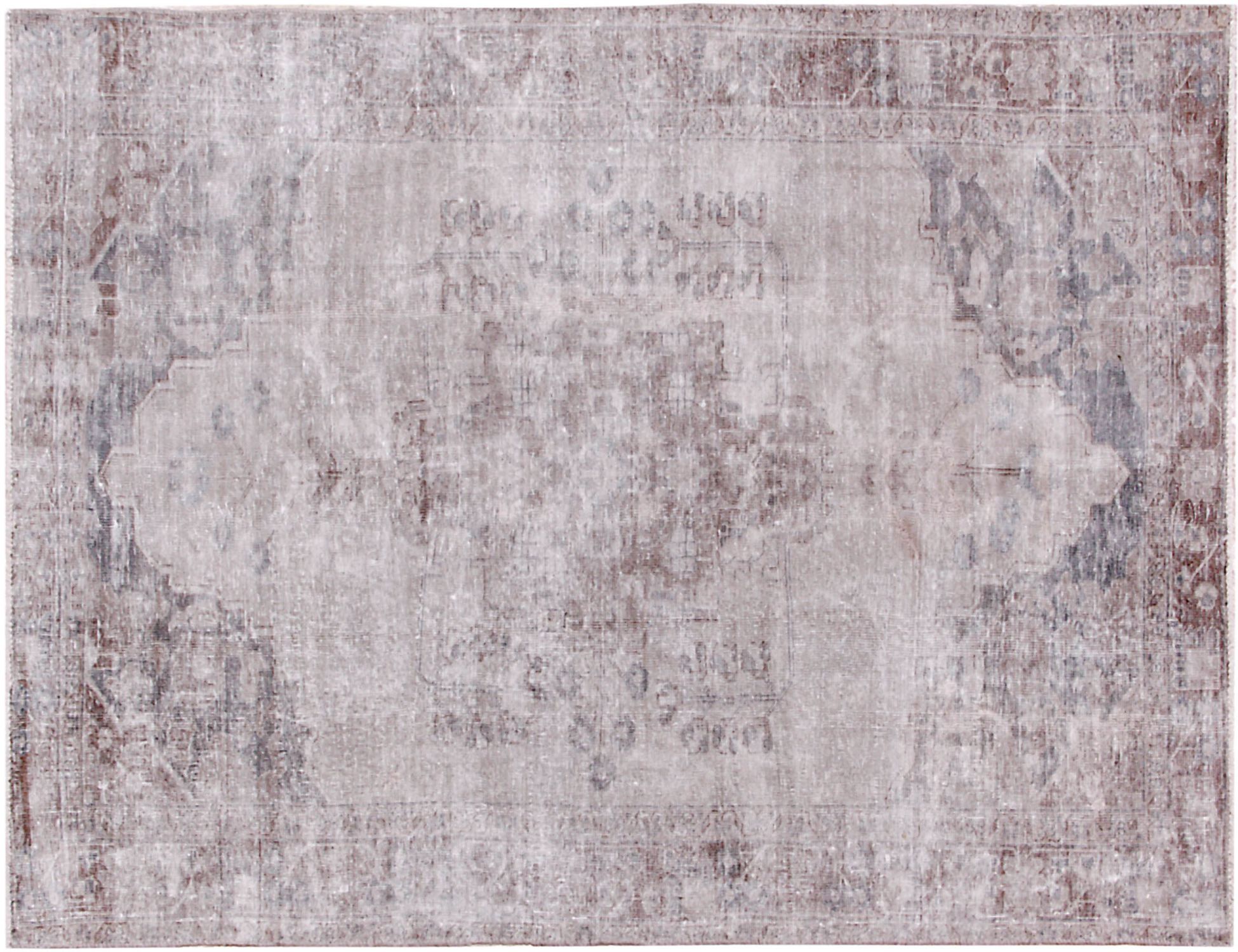 Tappeto vintage persiano  grigo <br/>265 x 145 cm
