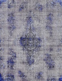 Bleu Persan Tapis persan vintage  400 x 288 cm