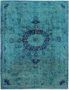 Persian vintage carpet  turkoise  <br/>310 x 220 cm