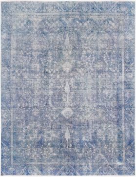 Persian vintage carpet 357 x 270 blue