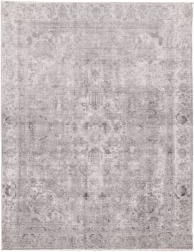 Tappeto vintage persiano 294 x 224 grigo