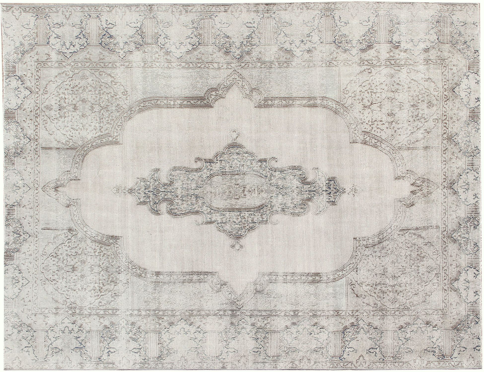 Persischer vintage teppich  grau <br/>342 x 290 cm