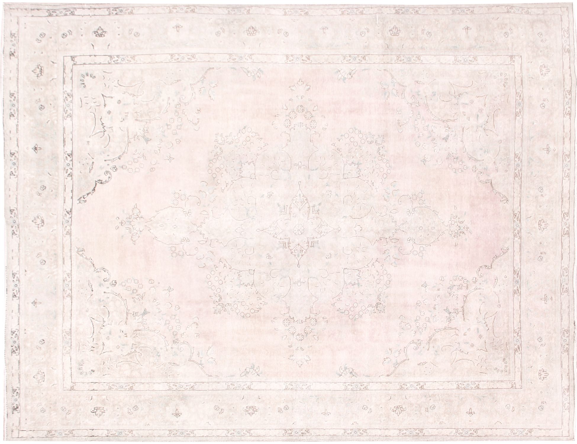 Persischer vintage teppich  beige <br/>362 x 280 cm