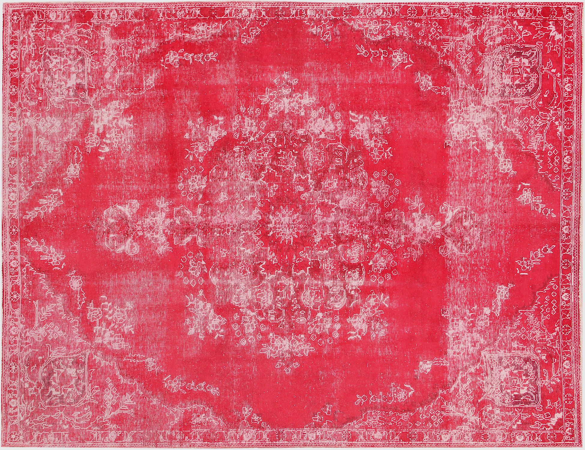Tappeto vintage persiano  rosso <br/>328 x 224 cm