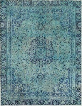 Tappeto vintage persiano  turchese <br/>350 x 242 cm