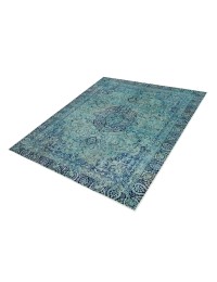 Turquoise Persan Tapis persan vintage 350 x 242 cm - view 1