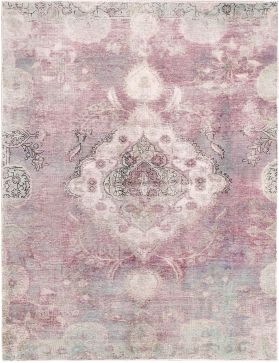 Persian vintage carpet 286 x 174 pink 
