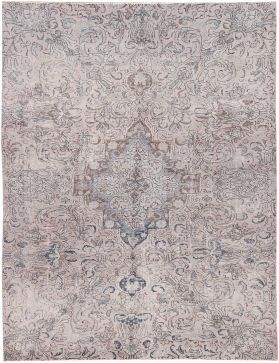 Persian vintage carpet 270 x 170 grey
