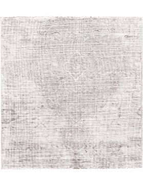 Alfombra persa vintage 130 x 110 gris