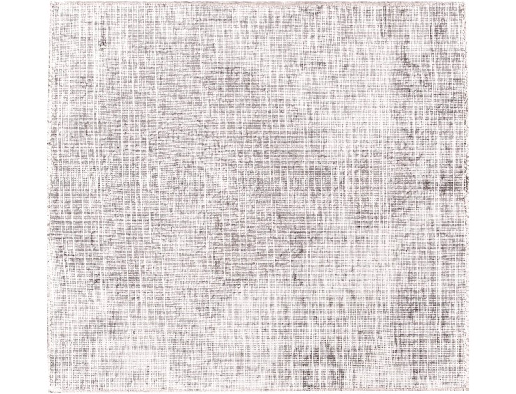 Grau Persien Persischer vintage teppich  130 x 110 cm
