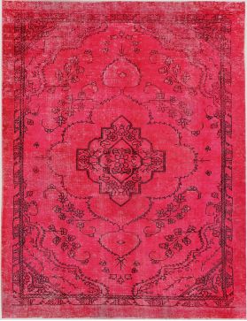 Persischer vintage teppich 250 x 164 rot