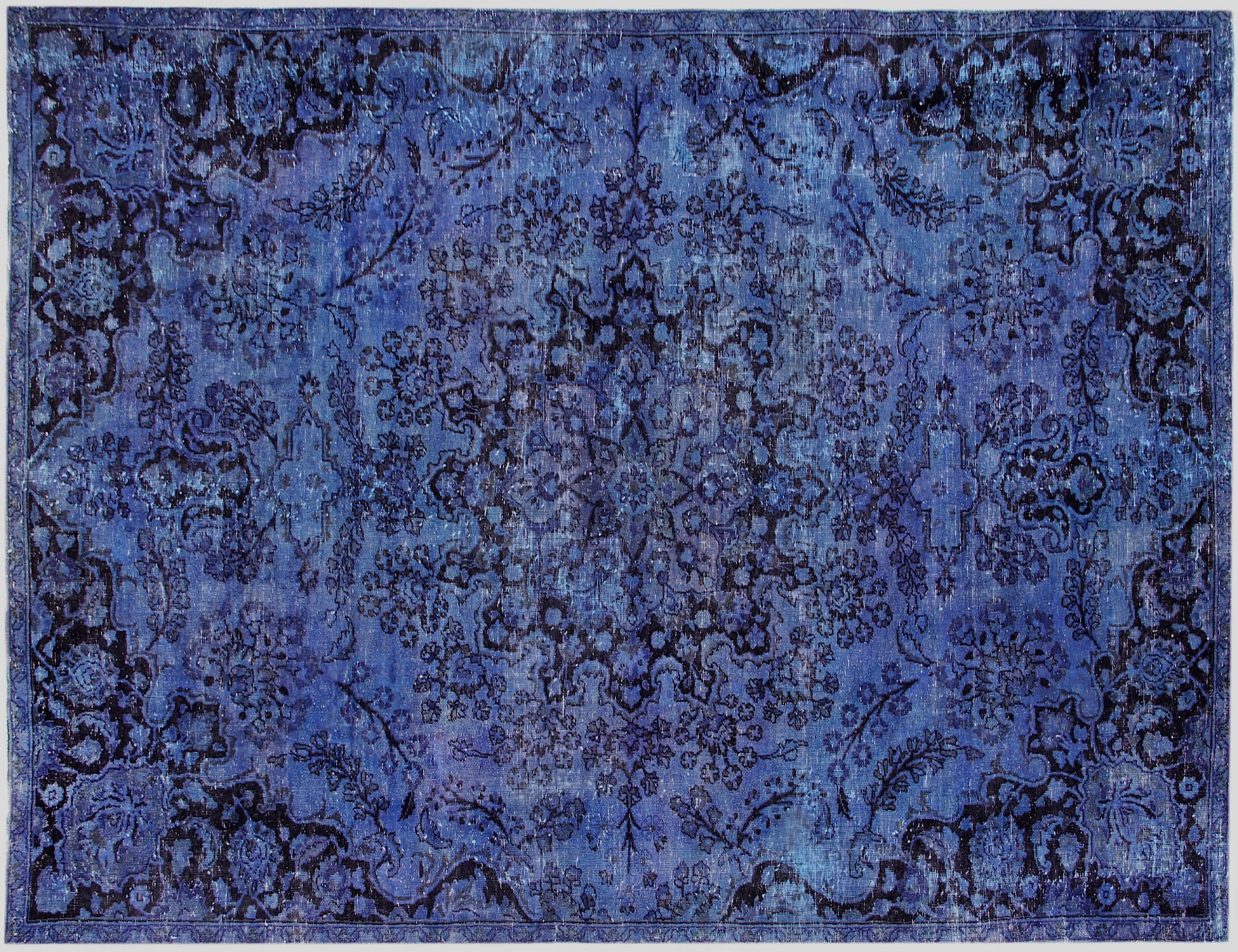 Tappeto vintage persiano  blu <br/>308 x 196 cm