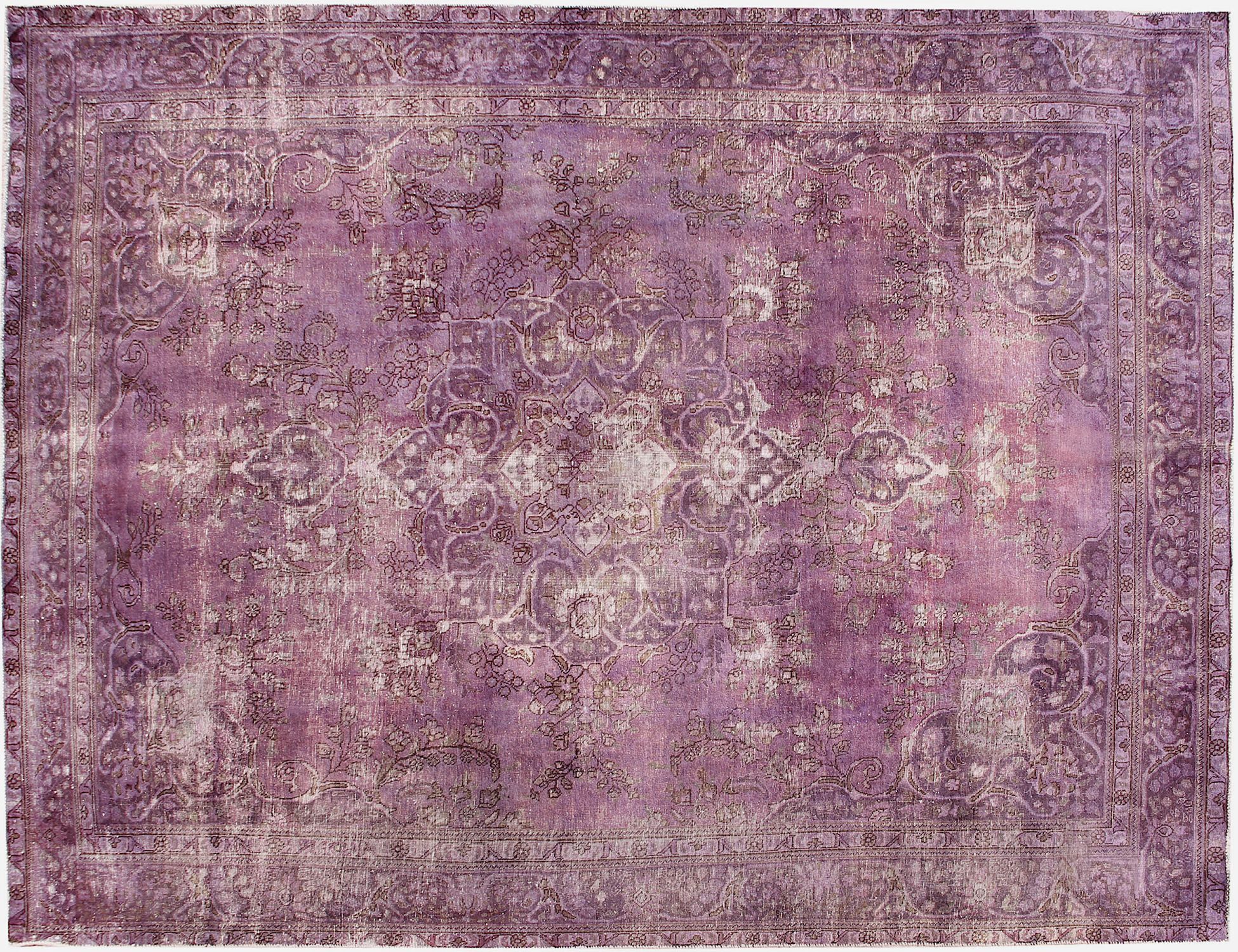 Tappeto vintage persiano  viola <br/>371 x 297 cm